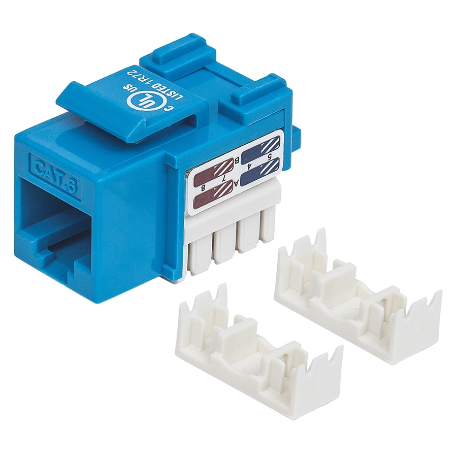 Jack Cat,Intellinet,210737, 6  De Impacto (Keystone) Azul