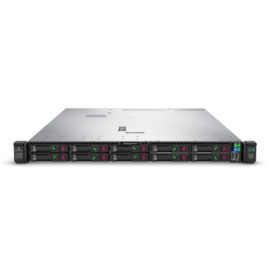 Servidor Hpe Proliant Dl360 Gen10 Procesador Intel Xeon-Silver 4210R,10-Core (2.40Ghz) 16Gb Ram, Pc4-2933Y Rdimm 8 X Hot Plug 2.5In Sff, Smart Carrier Smart Array P408I-A Nc, No Optical 500W 3Yr Nbd