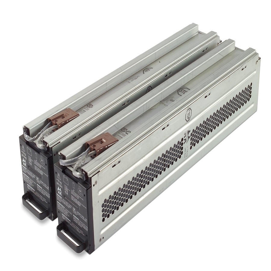 Cartucho De Baterias De Recambio 140 De Apc Para Modelos Surta3000Xl, Srt5Kxlt, Srt6Kxlt, Srt8Kxlt, Srt10Kxlt, Surt15Krmxlt, Surt20Krmxlt Lo Conforman Las 2 Baterias Que Se Visualizan En La Imagen