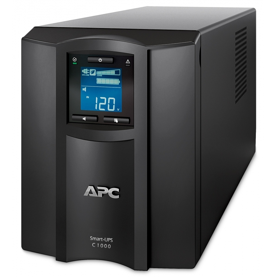 Unidad Smart-Ups C De Apc, 1000 Va, Pantalla Lcd, 120 V, Con Smartconnect