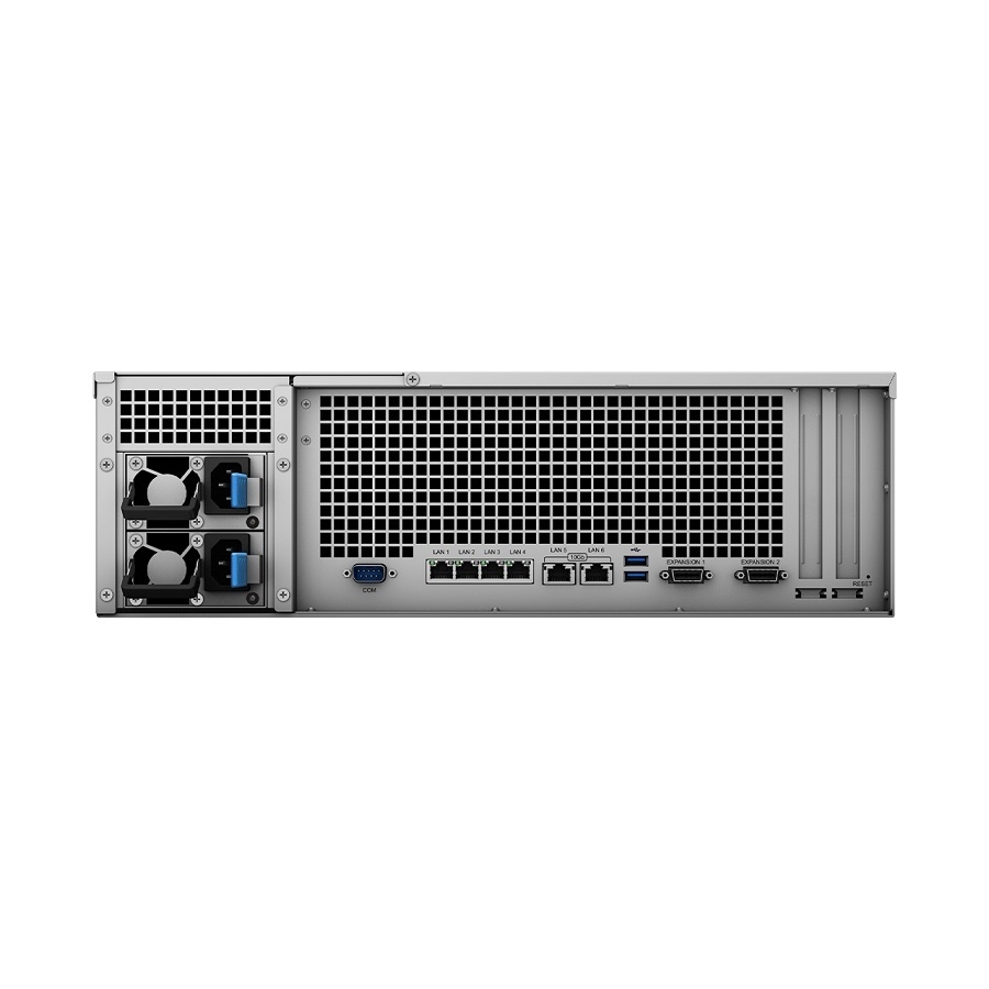 Nas Synology Rs4021Xs+ /16 Bahias/ 8 Nucleos 2.1Base- 2.7Turbo Ghz/16 Gb Ddr4 Ecc Udimm/Langigabitx4/ Lan 10Gbe X2/Usb 3.2 X 2/288 Tb Y Con Unidad De Expansin Hasta 720Tb/Hot-Swap/Intel Xeon D-1541