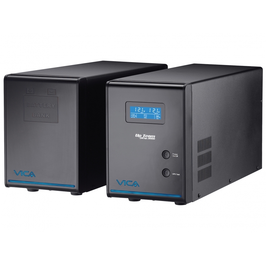 No Break 3000Va 1800Watts Pantalla Ldc Software De Monitoreo 4 Tomas Reguladas Y Respaldadas Tipo Nema 5-15R Puerto Rj11 Y Rj45 Certificado Nom 60 Minutos De