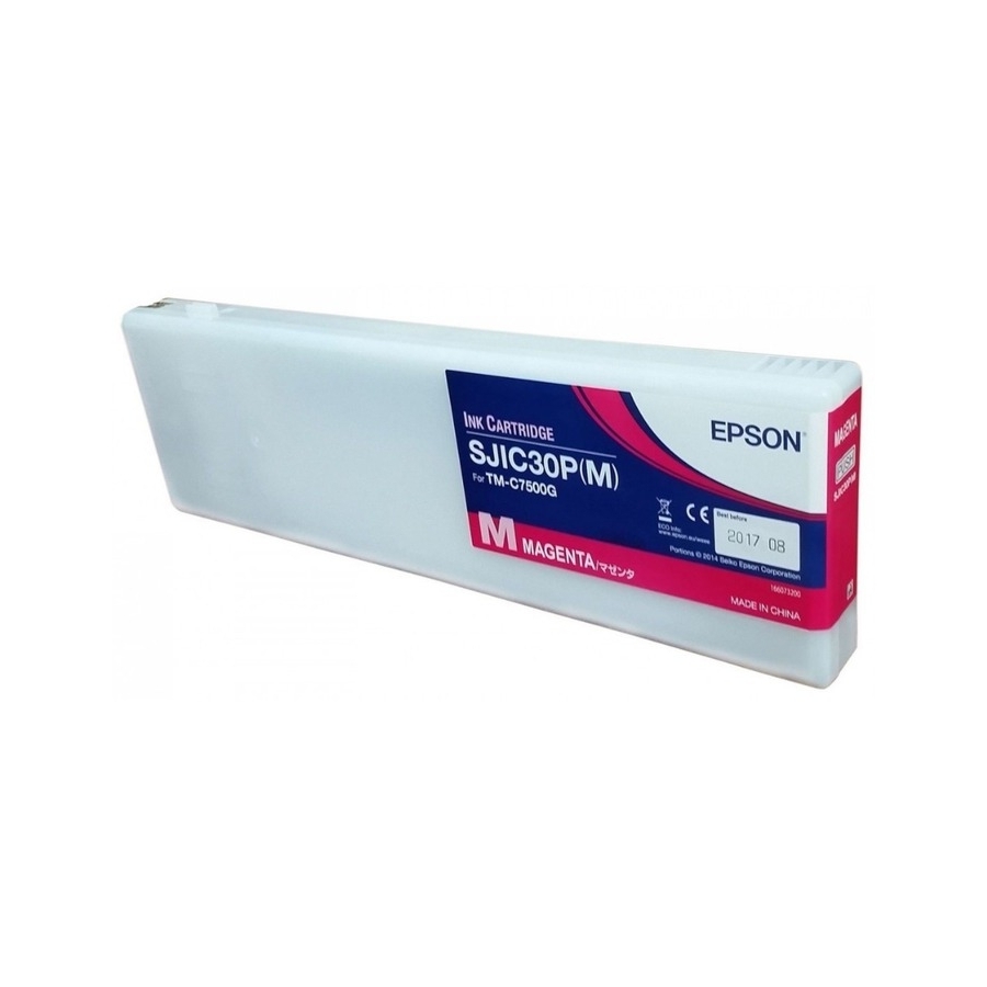 Cartucho Epson Modelo Sjic30P Magenta, Para Tm-7500G