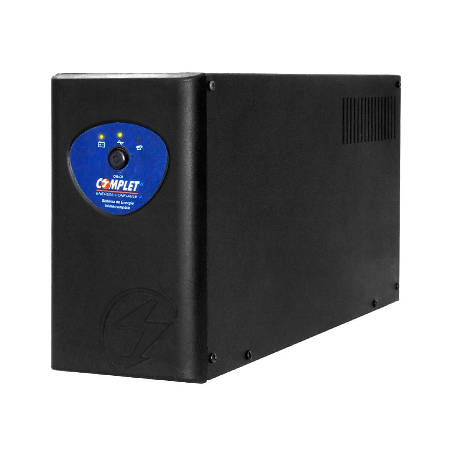 No Break Modelo Complet Eri-3-048 Con Regulador Y Supresor Integrado Pc 3300, 3300Va / 1650W Respaldo 80 Mins Carga Media / 40 Mins Carga Máxima 8 Contactos. Garantía 60 Meses (24 En Baterías)