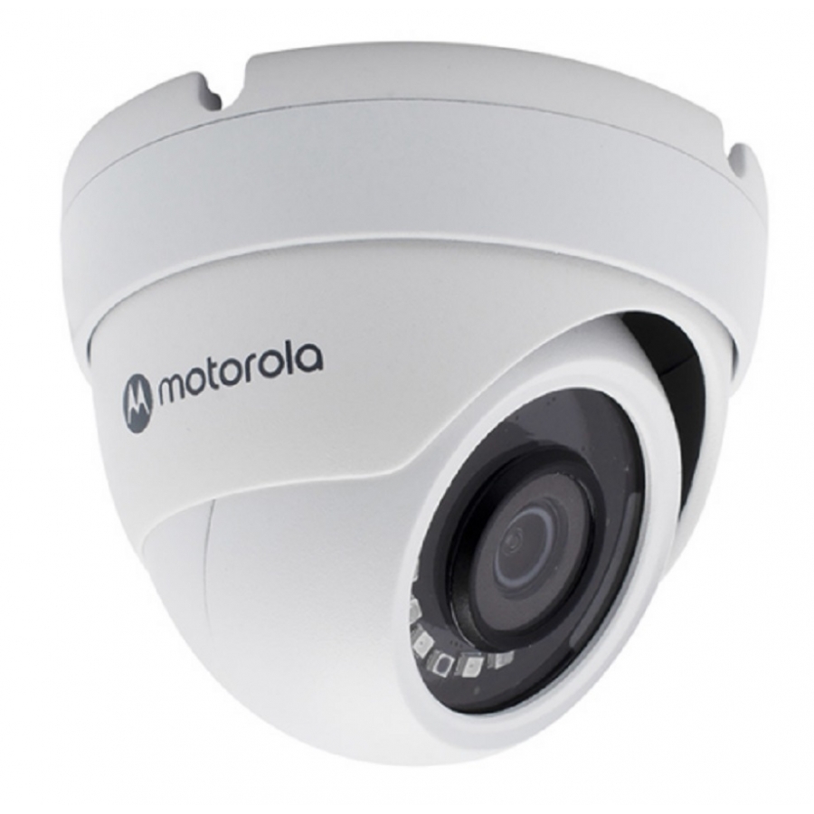 Camara Analogica Motorola Mtd202M / Domo Metal / Lente Fijo / 2 Mp Full Hd De 1080P / Icr, Dia- Noche / Ip66 / D-Wdr / Ahd / Tvi / Cvi / Cvbs / Osd-Coc / Digital Nr / Cyberseguridad Gdrp