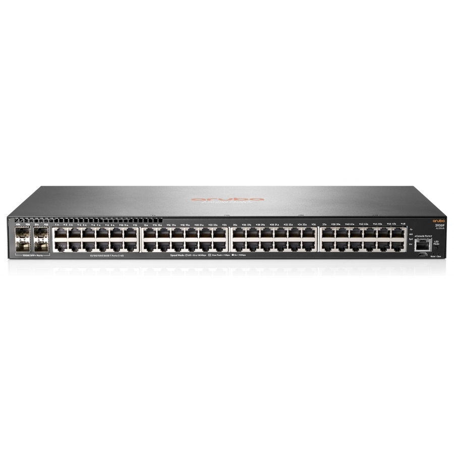 Switch Hpe Aruba Jl254A 2930F 48G Rj45 Y 4 Sfp+ 1/10Ge Administrable L3