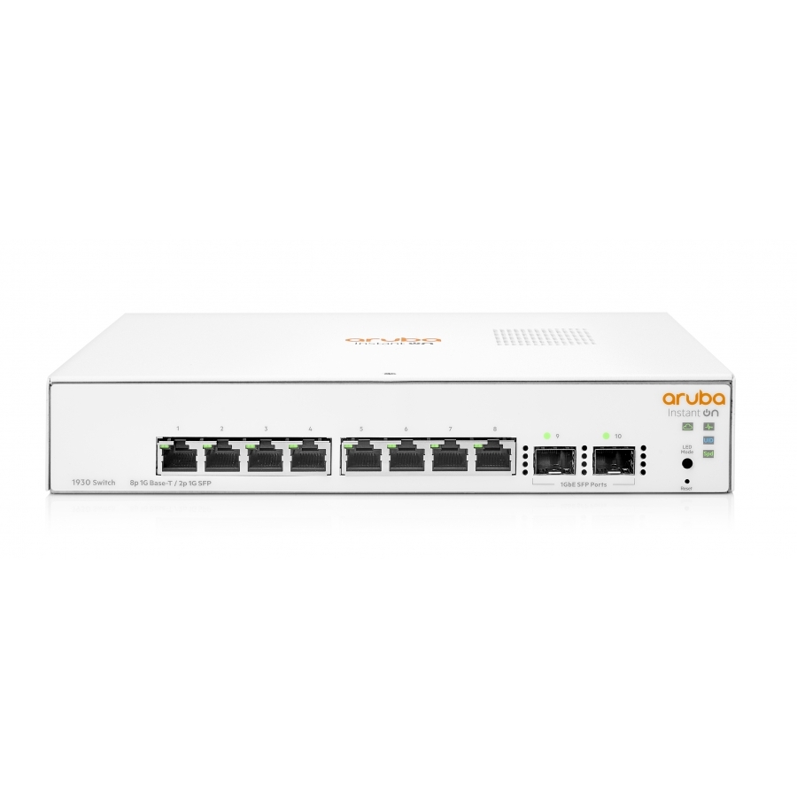 Switch Hpe Aruba Jl680A Instant On 1930 8G 2Sfp Administrable Capa 2 Smart Managed