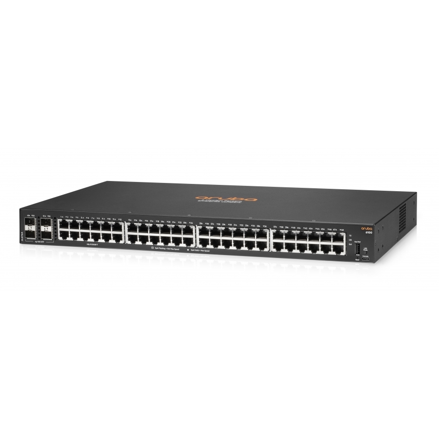 Switch Hpe Aruba Jl676A 6100 48G Y 4Sfp+ 1/10G Administrable Capa 2