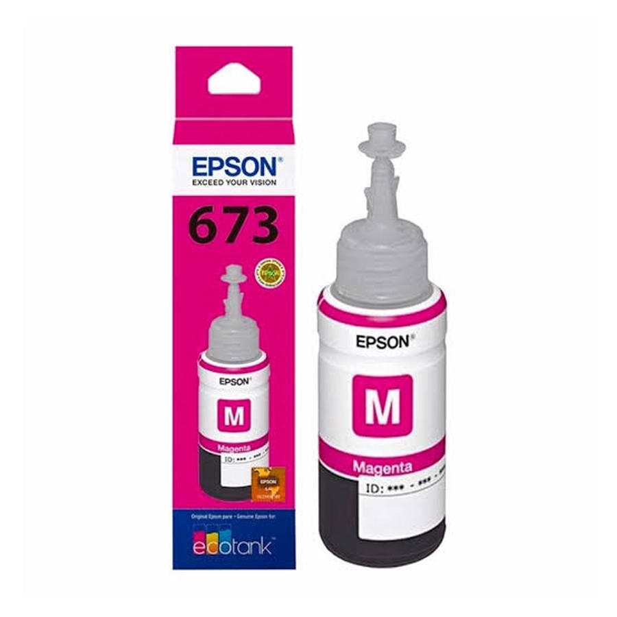 Cartucho Epson Modelo 673 Magenta, Para L800, L1800 , L805