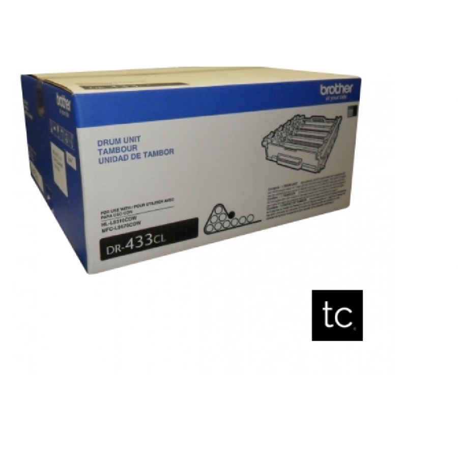Tambor Brother Dr433Cl Rendimiento De 50000 Impresiones Compatible Con Hll9310Cdw Y Mfcl9570Cdw