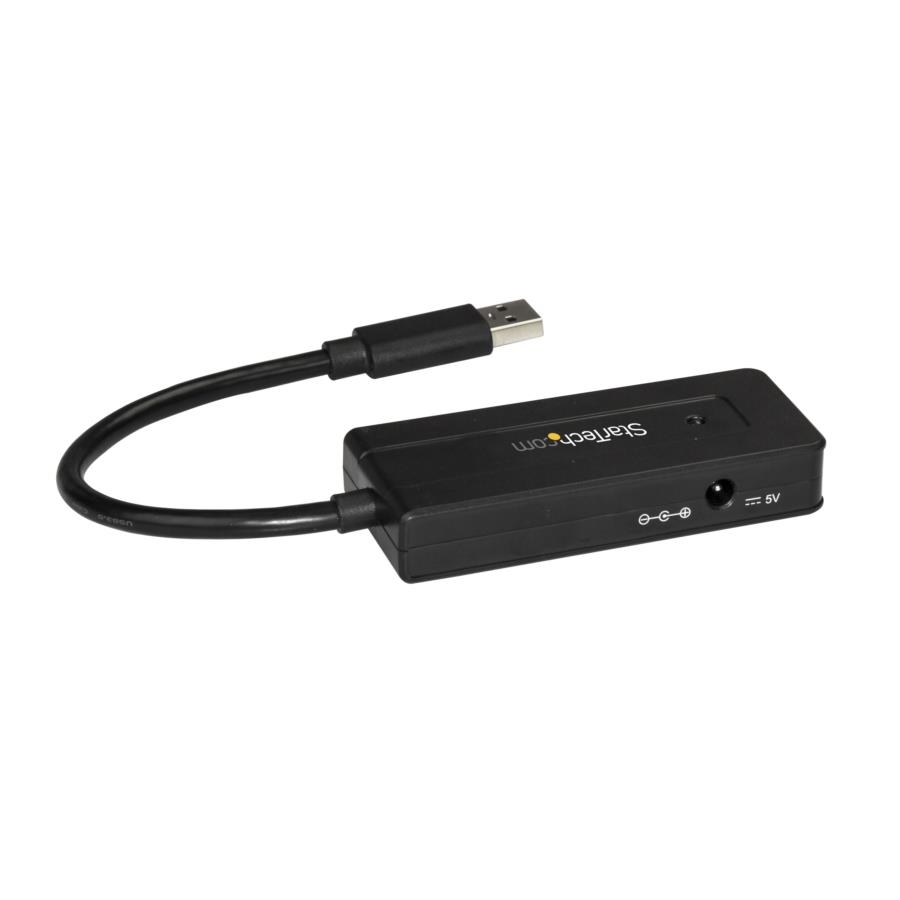 Hub Usb 3.0 De 4 Puertos - Concentrador Portatil Usb 3.0 Superspeed De 4 Puertos De 5Gbps Con Carga Rapida - Hub Usb 3.1 Gen 1 Tipo A - Negro - Startech.Com Mod. St4300Mini