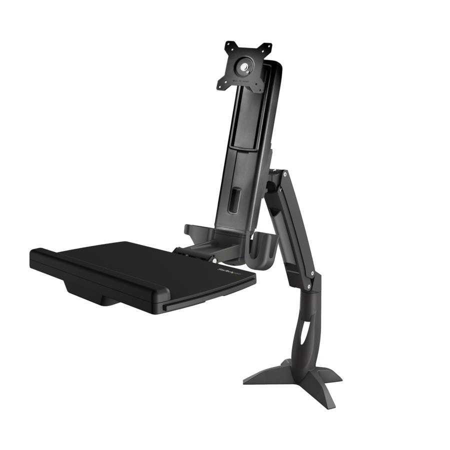 Soporte De Escritorio De Pie Y Sentado - Brazo Ajustable De Montaje En Escritorio De Pie O Sentado Para Un Monitor Vesa De Hasta 34 - Conversor Ergonomico Articulado - Startech.Com Mod. Armstscp1