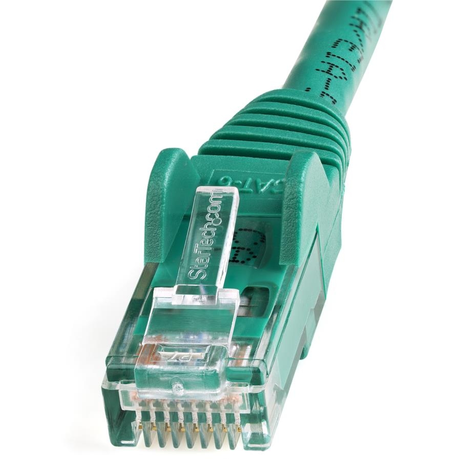 Cable De 3M De Red Gigabit Cat6 Ethernet Rj45 Sin Enganche - Snagless - Verde - Startech.Com Mod. N6Patc3Mgn