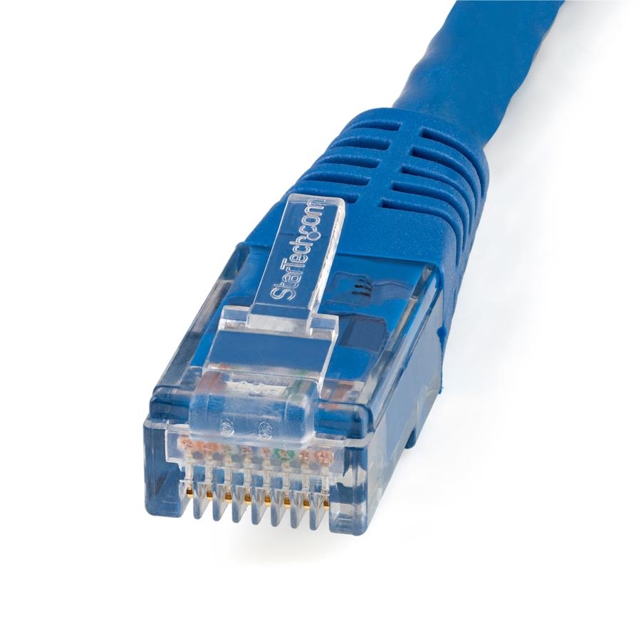 Cable De 2.1M Azul De Red Categoria Cat6 Utp Rj45 Gigabit Ethernet Etl - Patch Moldeado - Startech.Com Mod. C6Patch7Bl