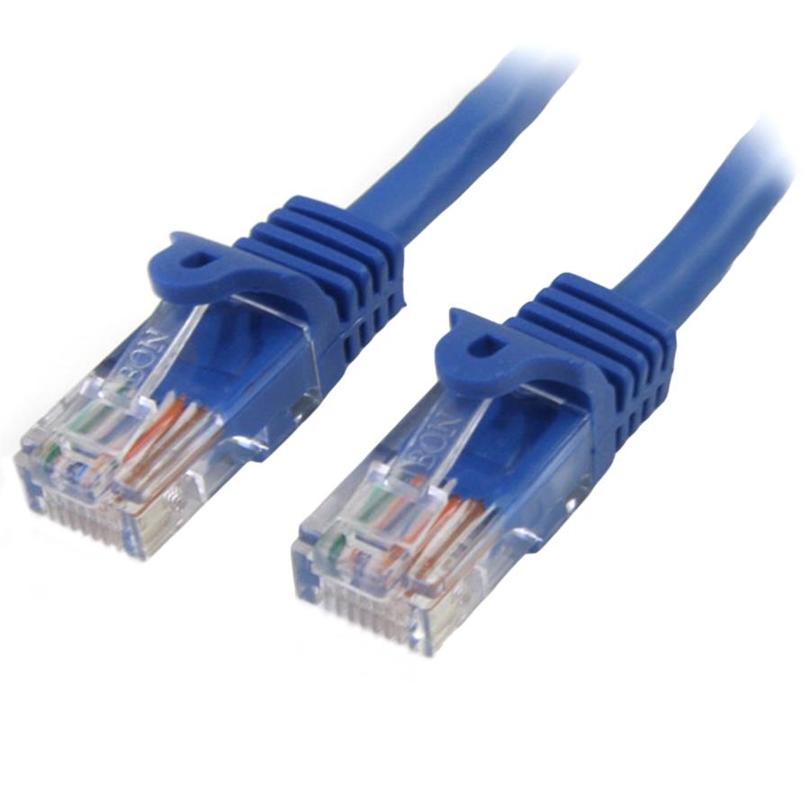 Cable De 2M Azul De Red Fast Ethernet Cat5E Rj45 Sin Enganche - Cable Patch Snagless - Startech.Com Mod. 45Pat2Mbl