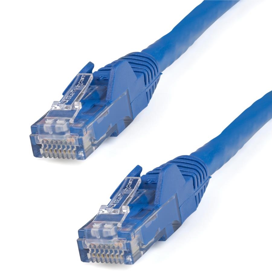 Cable De 2.1M De Red Categoria Cat6 Utp Rj45 Gigabit Ethernet Etl Patch Moldeado Snagless - Azul - Startech.Com Mod. N6Patch7Bl