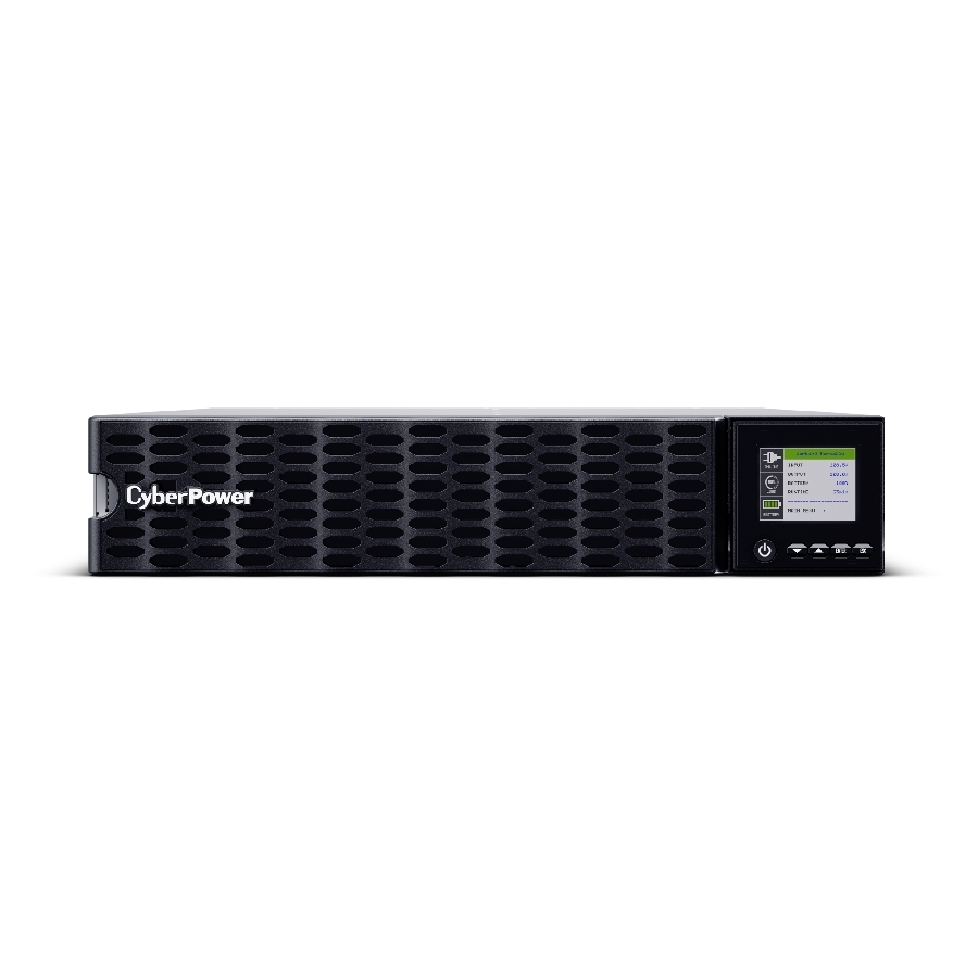 No Break Cyberpower (Ol5Krthd) 5000Va/5000W, Online, Entrada, 200-240 Vac / Salida 200-240 Vac, Convertible Torre/Rack, 2U, 2 × Nema L6-20R, 2 X Nema L6-30R, Usb, Garantía 3 Años Incluye Batería.