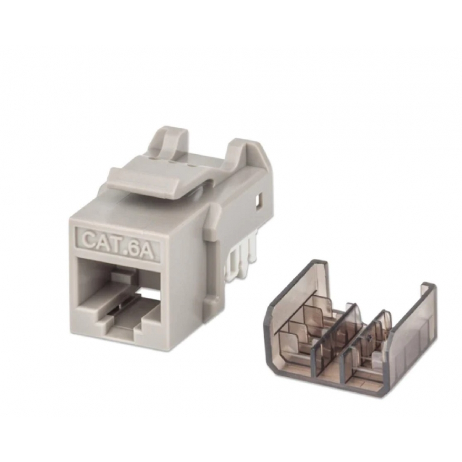Jack Cat,Intellinet,772341, 6A  De Impacto (Keystone) Gris
