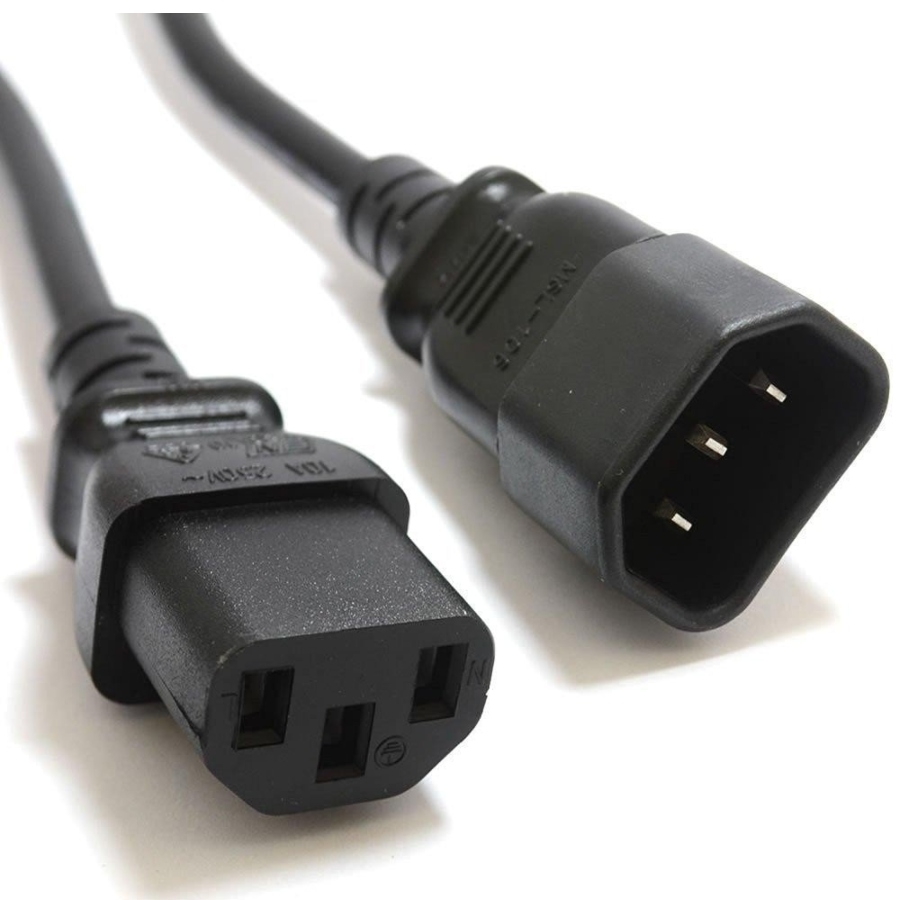 Cable Hp 2.0M 10A C13-C14 Blk Jpr Cord