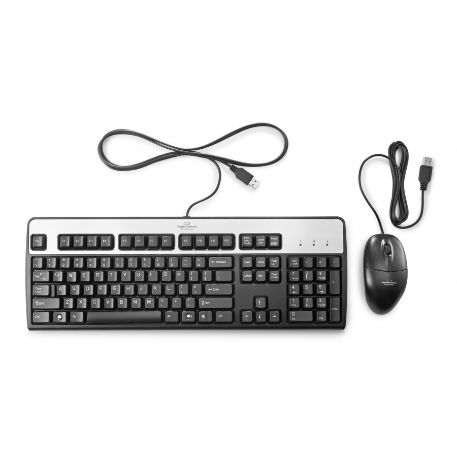 Teclado Y Mouse Hpe Usb Idioma Ingles