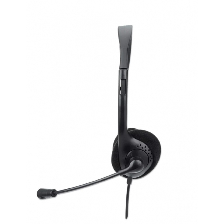 Audifono Diadema ,Manhattan,179850, C/Microfono Usb Ligero