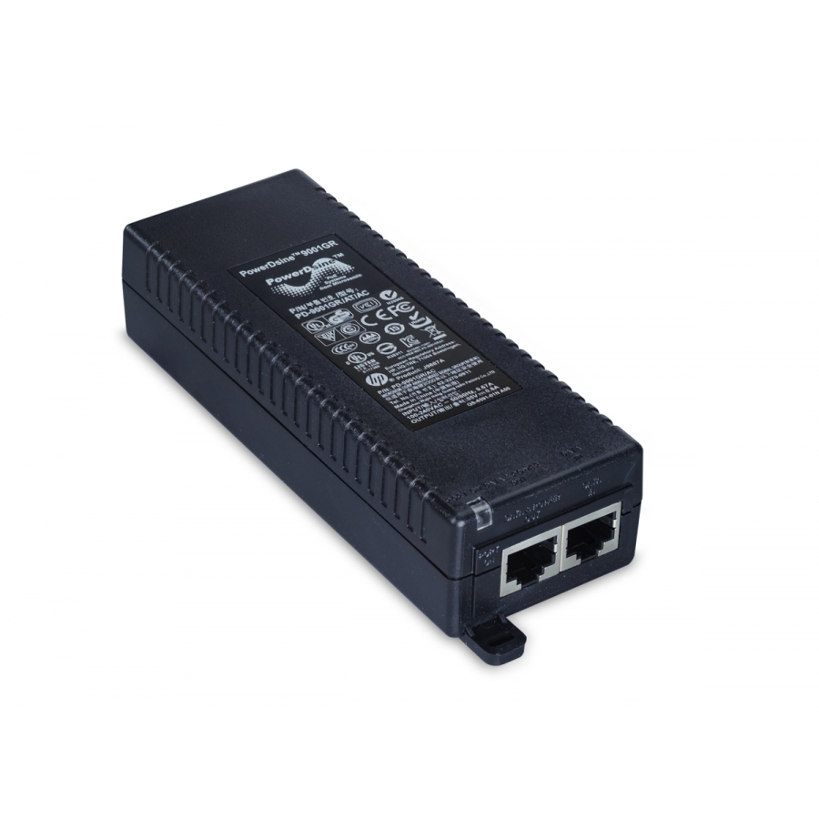 Inyector Poe Hpe Aruba R6P67A Ap-Poe-Atsr Smart Rate Midspan 802.3 At 30 W