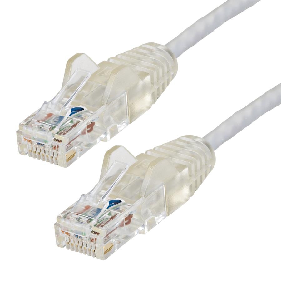Cable De 30Cm De Red Ethernet Cat6 Delgado Sin Enganches - Cable De Red Snagless - Gris - Startech.Com Mod. N6Pat1Grs
