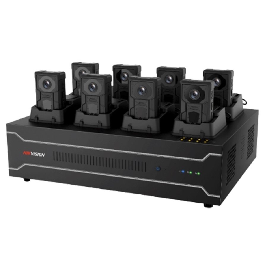 Estacion De Descarga Para Camaras Portatiles Hikvision / Compatible Con Ds-Mh2311 / Incluye 1 Hdd De 2 Tb