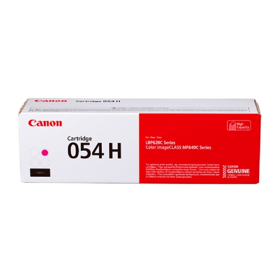Toner Canon 054 H Magenta,Rendimiento 2,300 Paginas,Compatible: Lbp622Cdw,Mf642Cdw,Mf644Cdw