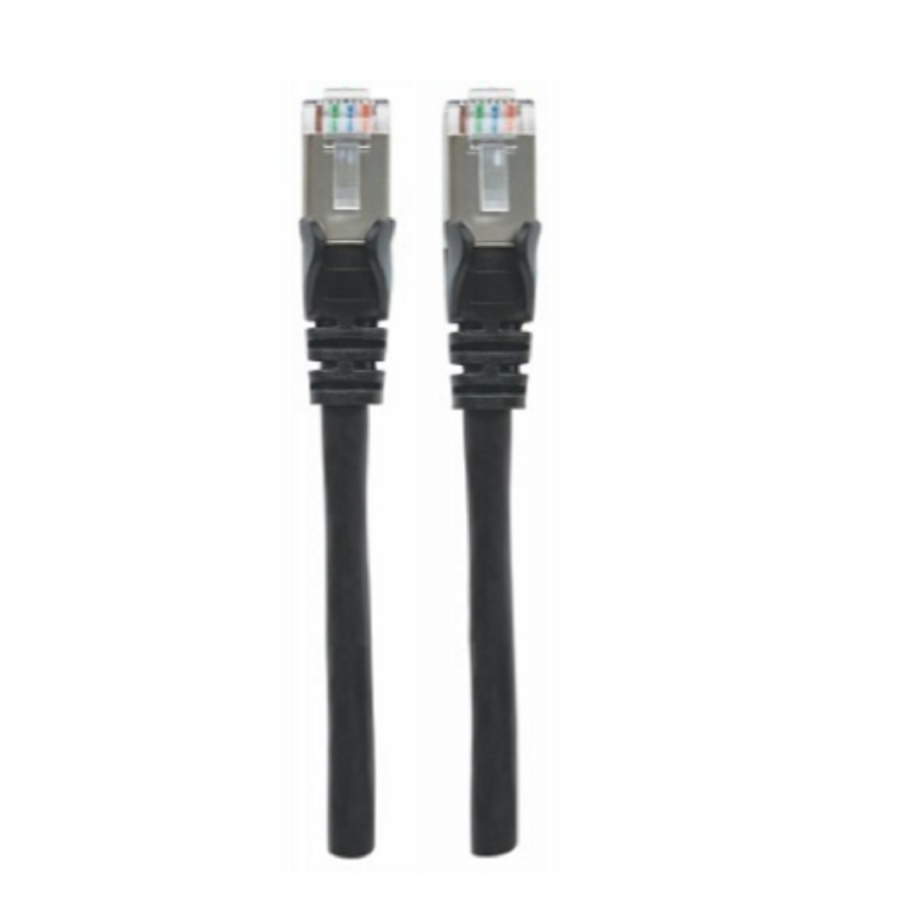 Cable Patch,Intellinet,741521, Cat 6A,  0.9M( 3.0F) S/Ftp Negro