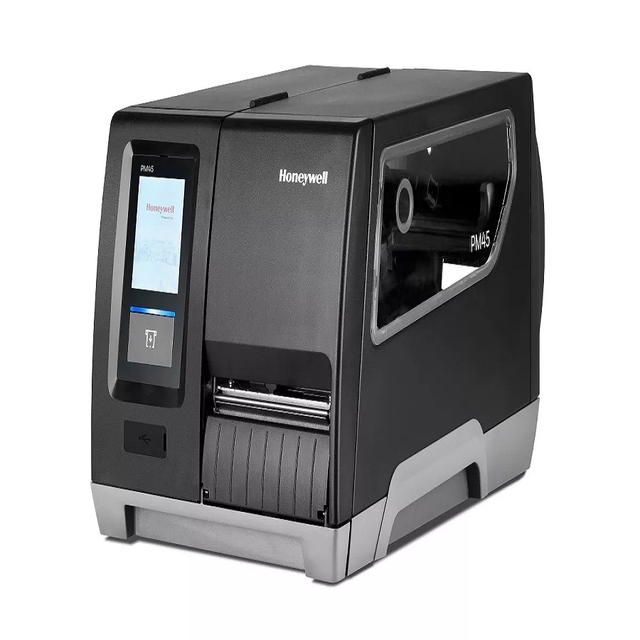 Impresora De Etiquetas Honeywell Pm45A10000000201, Transferencia Termica, 203 Dpi, Usb, Ethernet, Serial, Negro, Velocidad 350 Mm/S