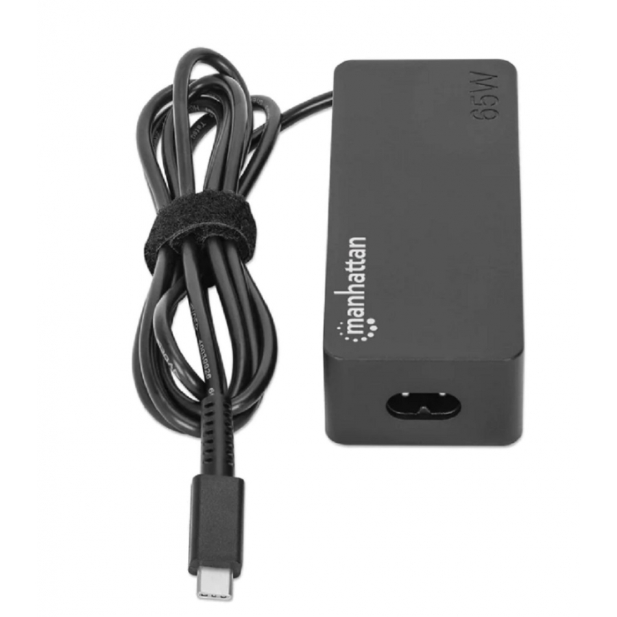 Fuente De Poder,Manhattan,102513, Univ. Pd  65W Usb-C, 3.25A Max.