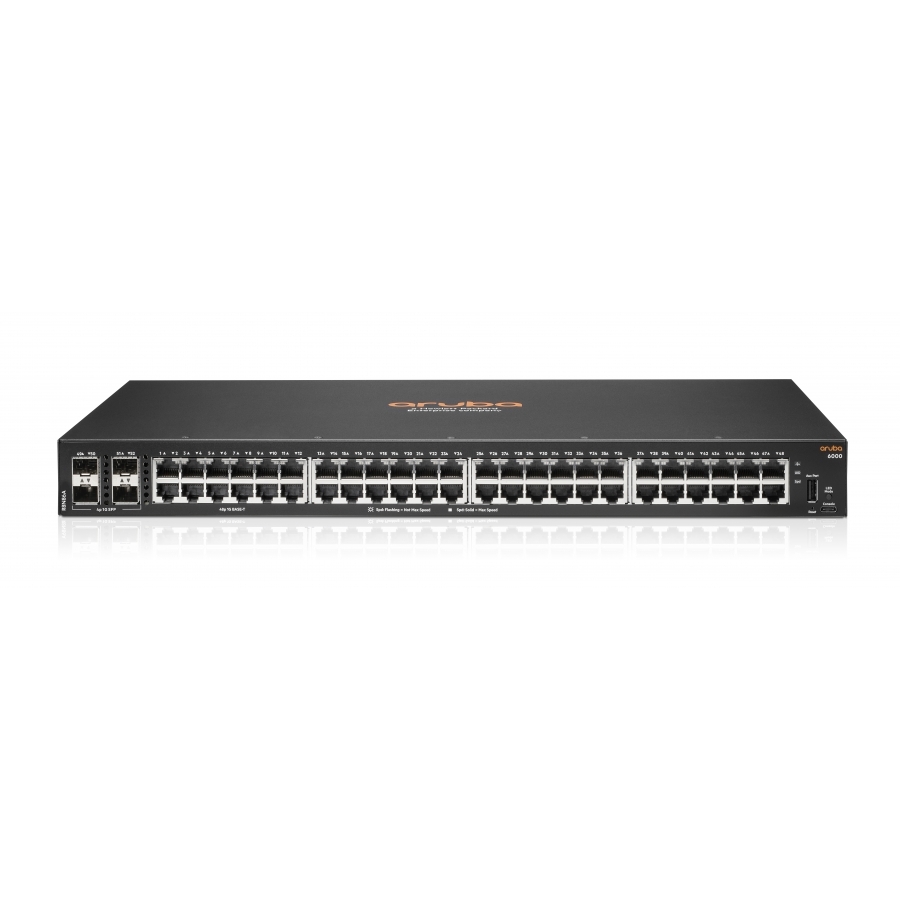 Switch Hpe Aruba R8N86A 6000 48G Y 4Sfp Administrable Capa 2