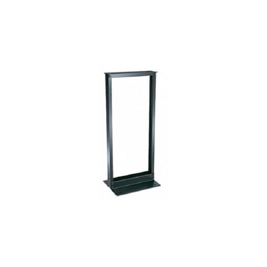 Rack North System 21 U.R. 2 Postes 19 Pulgadas Aluminio Ligero Negro Liso