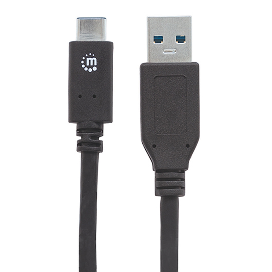 Cable Usb,Manhattan,354974,-C V3.1, C-A 2.0M Negro