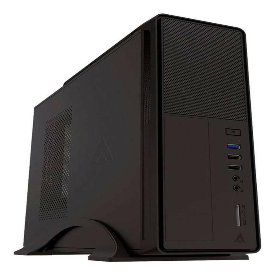 Gabinete Acteck Brook / Mini Torre Slim / Micro Atx, Mini Itx / Fuente Sfx 500W / Metal / Negro / Ac-922760