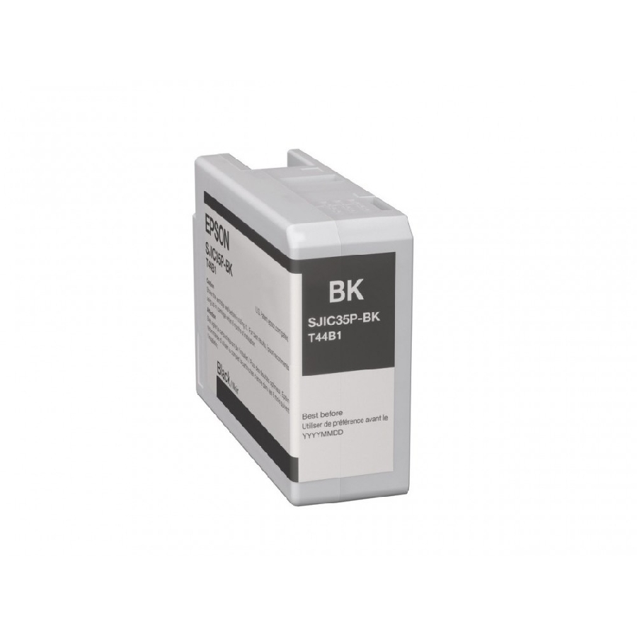 Cartucho Epson Modelo Sjic35P-K Negro, Para Colorworks C6500 / C6000