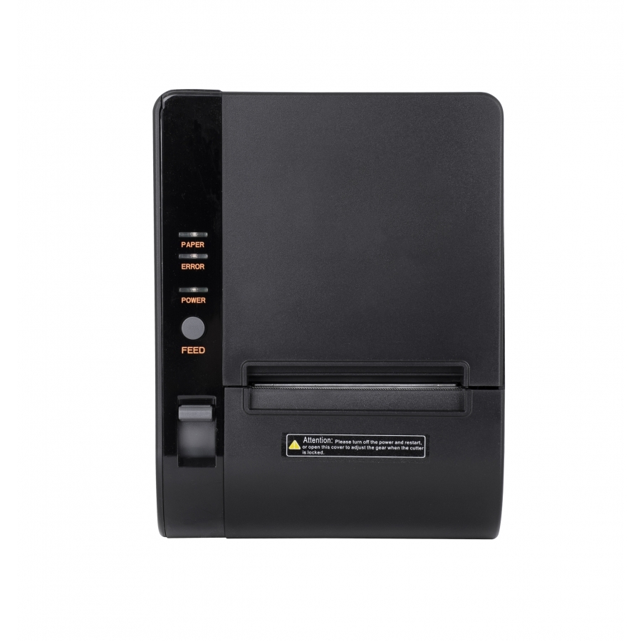 Miniprinter Techzone Tzbe301, Termica, 80 Mm, Vel 300 Mm/S, 576 Dpi, Usb, Serial, Rj45, Rj11, Cortador Automatico, 1 Año De Garantia