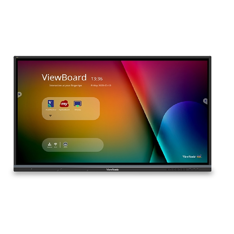 Monitor Interactivo Viewsonic 55, Touch, 4K 3840 X 2160, Ifp5550-5A, Hdmi2.0, Salida Hdmi, Usb-C, Usb 3.0, Usb 2.0, (Android 11) Ranura Para Pc, Ranura Para Modulo Wifi, Ethernet, Rs232