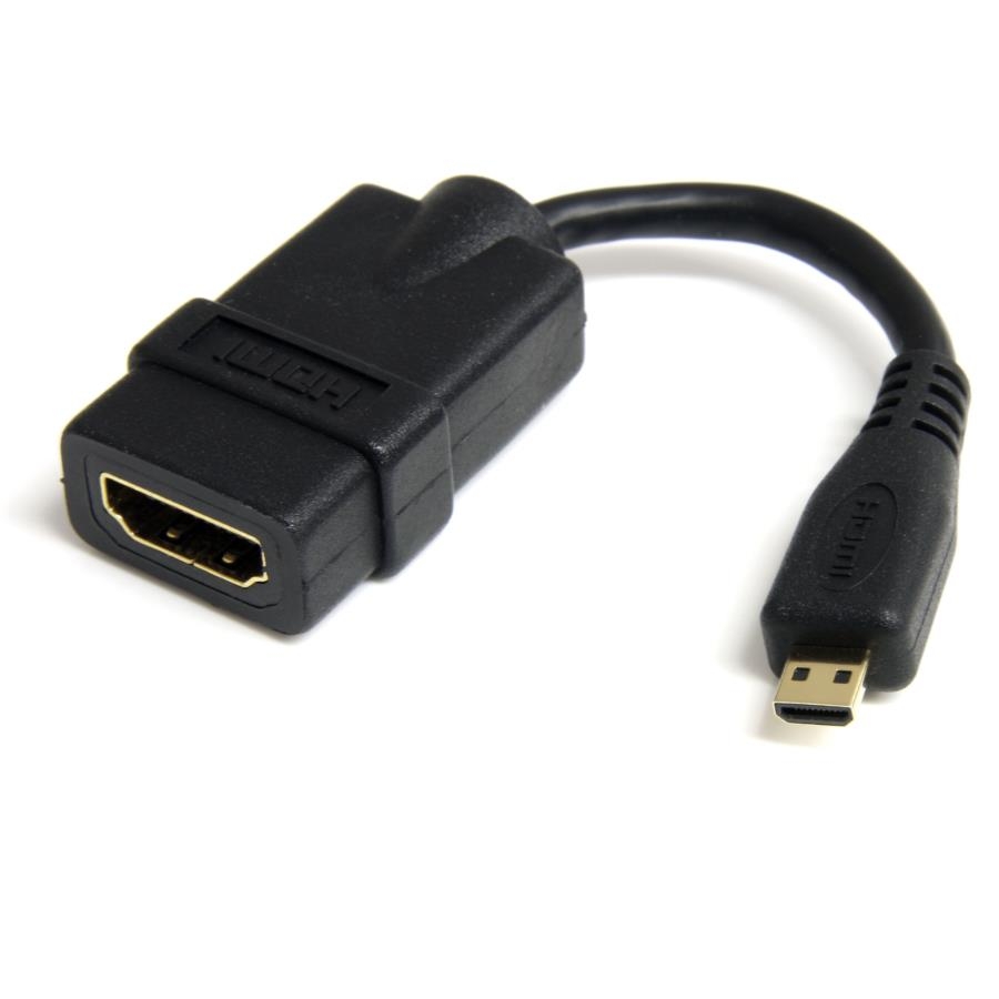 Cable Adaptador De 12Cm Hdmi De Alta Velocidad A Micro Hdmi - H A M - Startech.Com Mod. Hdadfm5In