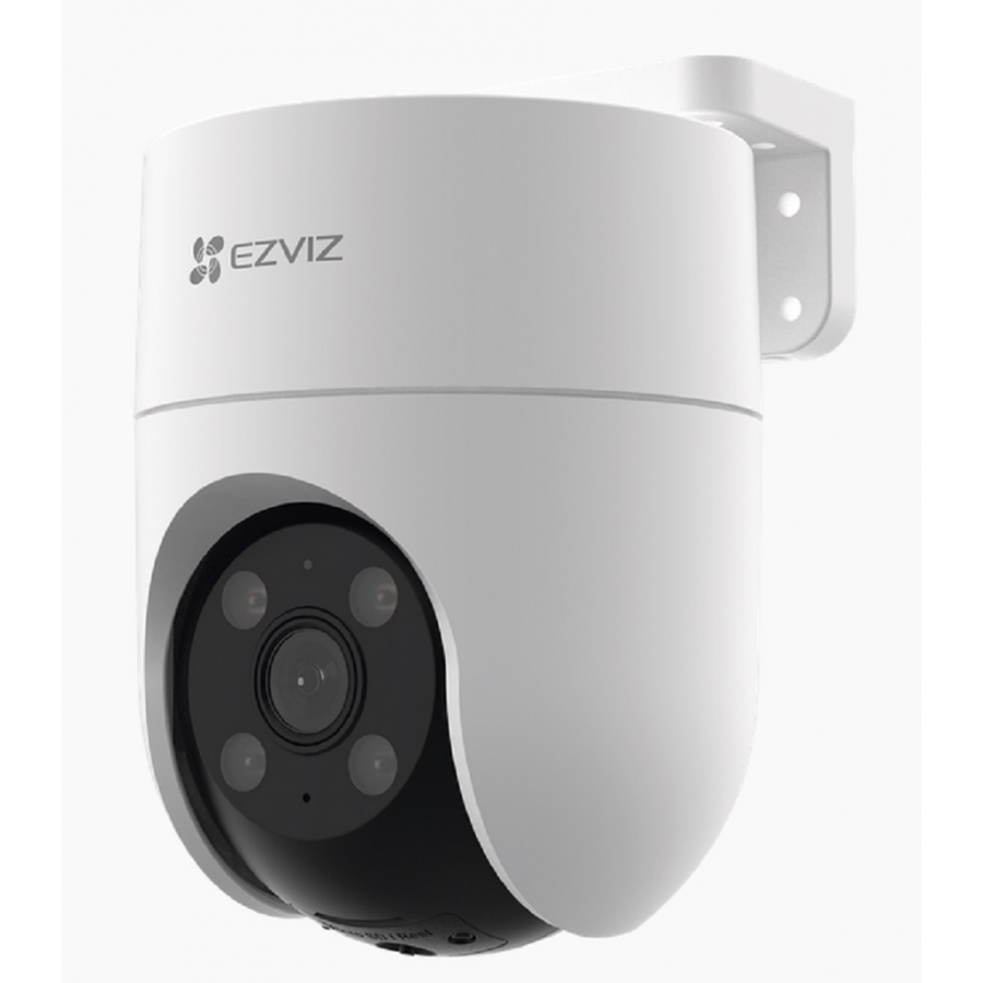 Pt Ip 2 Megapixel Ezviz H8C / Wi-Fi / Ai - Deteccion Humana / Seguimiento Inteligente / Vision Nocturna En Color / Cobertura Visual 360° / Notificacion Push / Ranura Para Memoria De 512 Gb / Defensa