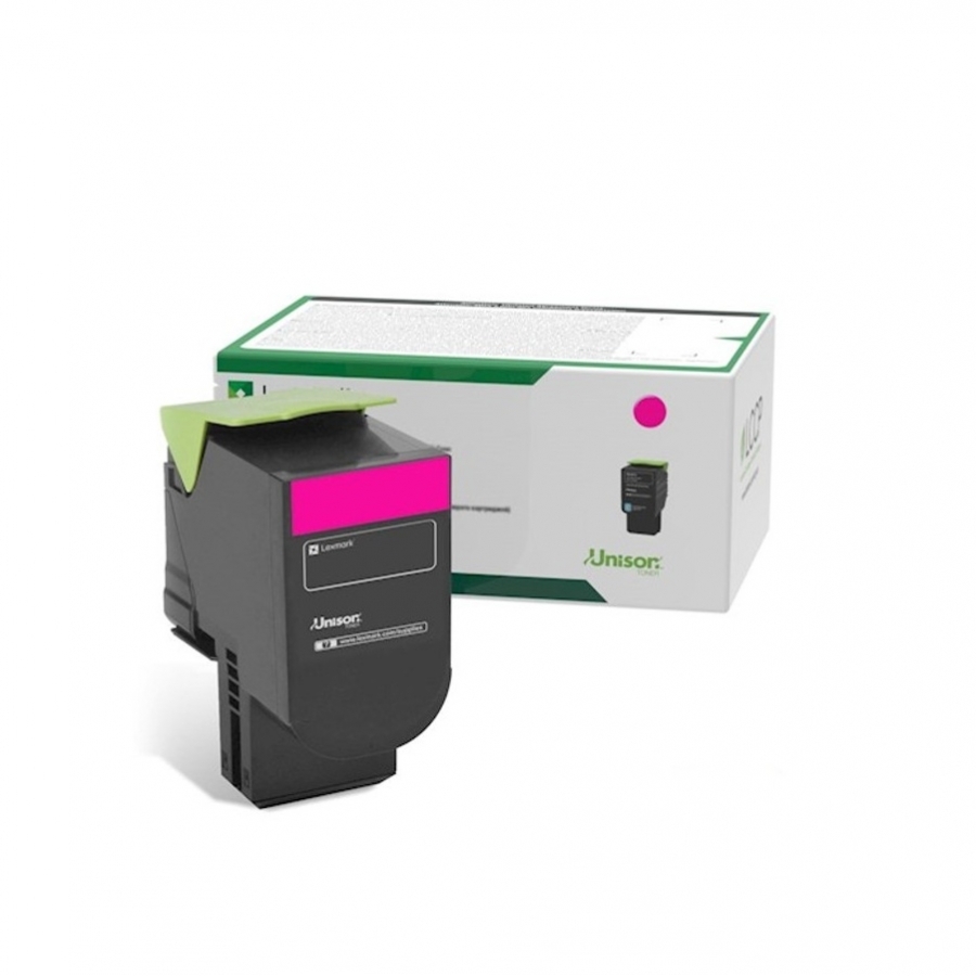 Toner Laser Lexmark /Color Magenta /Rendimiento Estandar / 78C40M0 /Hasta 1,400 Paginas / 5 De Cobertura./ P/Modelos Cx622Ade, Cs421Dn, Cs521Dn, Cx625Adhe, Cx522Ade, Cs622De, Cx421Adn