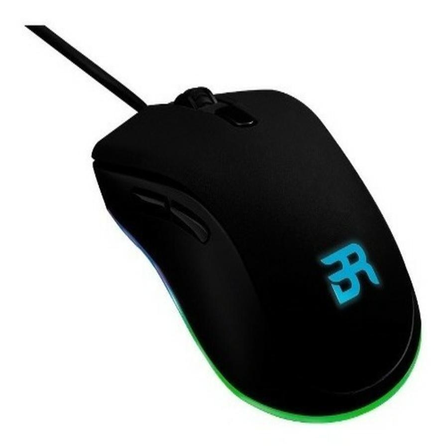Mouse Gamer Balam Rush Theron /Alambrico / Rgb / Configurable / 8200 Dpi / 5 Botones Scroll / Xbox One - Ps4 / Negro / Br-923019