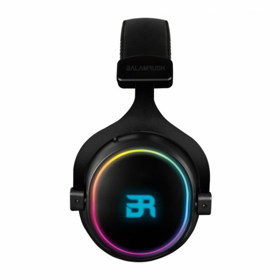 Audifonos Gamer Balam Rush Orphix Hs980 / Diadema Usb / Rgb / Inmersivos / Sonido Envolvente 7.1 / Microfono Flexible / Negro / Br-922982