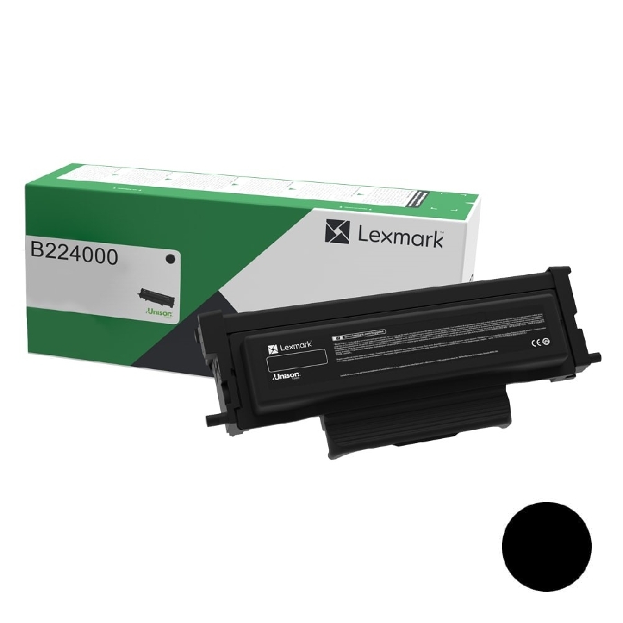 Toner Laser Lexmark / Color Negro / B224H00 / Alto Rendimiento / Hasta 3,000 Paginas / 5 De Cobertura / P/Modelos B2236Dw, Mb2236Adw , Mb2236Adwe