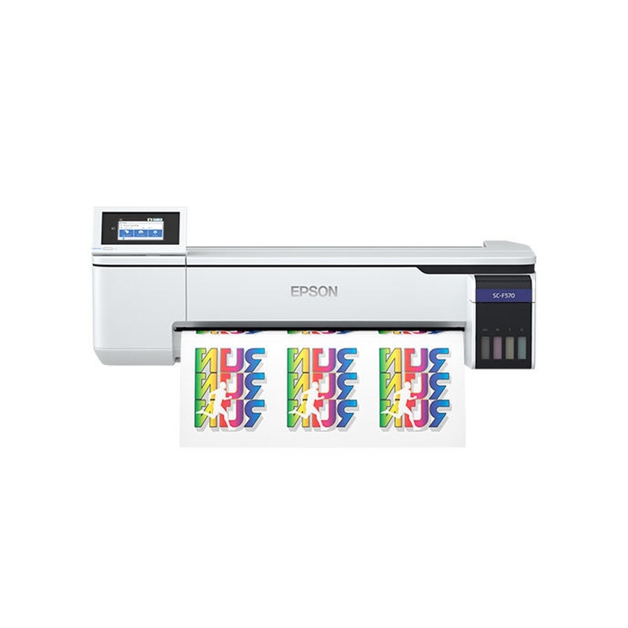 Plotter Epson Surecolor F570 Sublimacion, 24 Pulgadas, 61 Cm, Usb, Wifi, Ethernet (Red), 4 Tintas, 2400 X 1200 Dpi