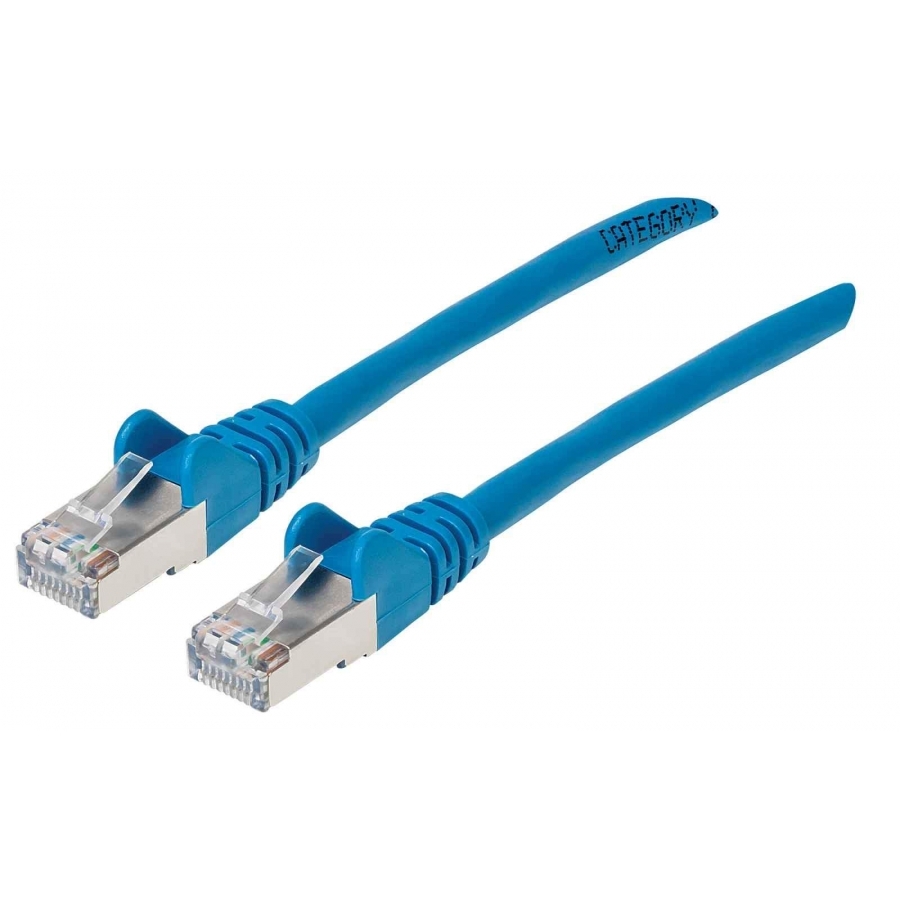 Cable Patch,Intellinet,741507, Cat 6A, 4.2M14.0F S/Ftp Azul