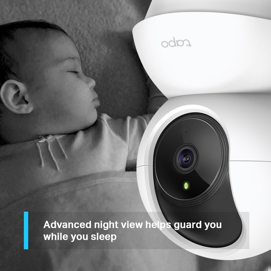 Camara Ip Tp-Link Tapo C210 Wifi 3 Mp Microsd 256Gb 360 Horizontal 114 Vertical Deteccion De Movimiento Vision Nocturna Audio Birideccional Microfono Y Altavoz (No Incluye Microsd)