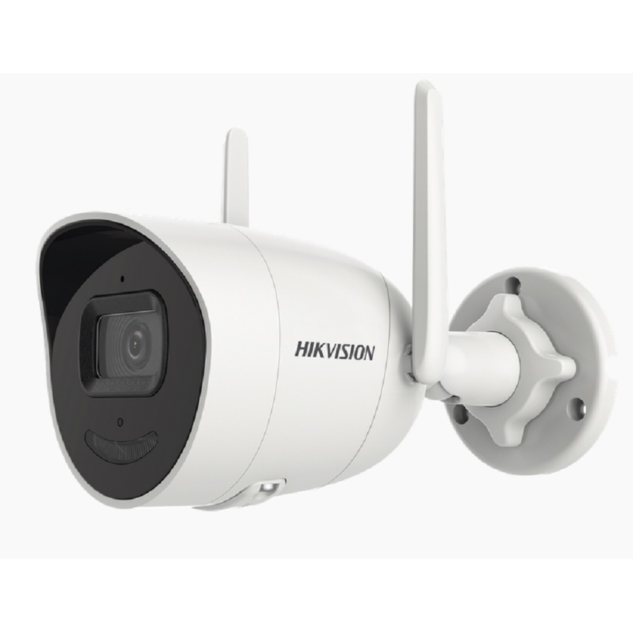 Camara Ip Hikvision Ds-2Cv2041G2-Idwe 4 Megapixel / Lente 2.8 Mm / 30 Mts Ir / Exterior Ip66 / Wi-Fi / Wdr 120 Db / H.265 / Micrfono Y Bocina Interconstruido / Microsd