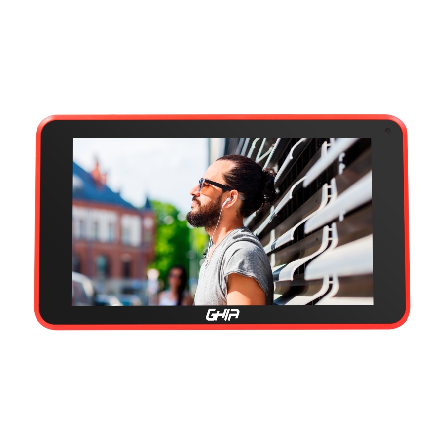 Tablet Ghia A7 Wifi/A50 Quadcore/Wifi/Bt/1Gb/16Gb/0.3Mp2Mp/2100Mah/Android 9 Go Edition/Roja